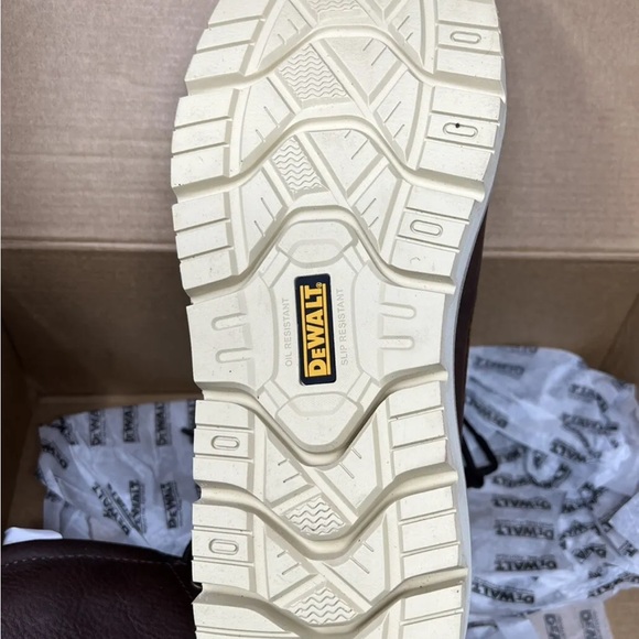 DEWALT Men's Canton 6'' Work Boots - Steel Toe - Walnut Pitstop Size 10.5(W) - Picture 6 of 12